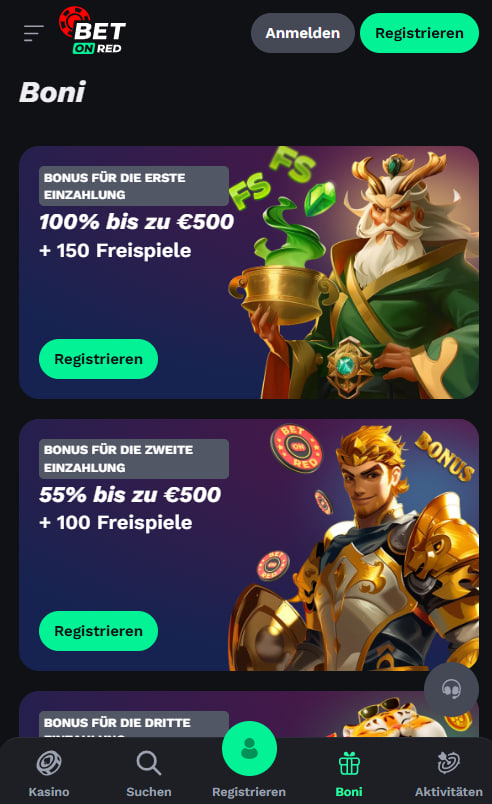 Das Treueprogramm und VIP-Vorteile